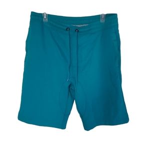 TONY HawkTurquoise Shorts Mens Extra Large Elastic Waist Drawstring  Casual